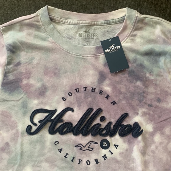 New Hollister Tue Dye Tee XS Southern California - Picture 2 of 3